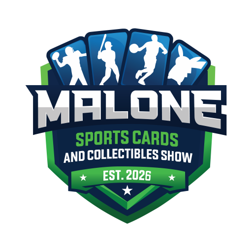 Malone Sports Cards and Collectibles Show logo